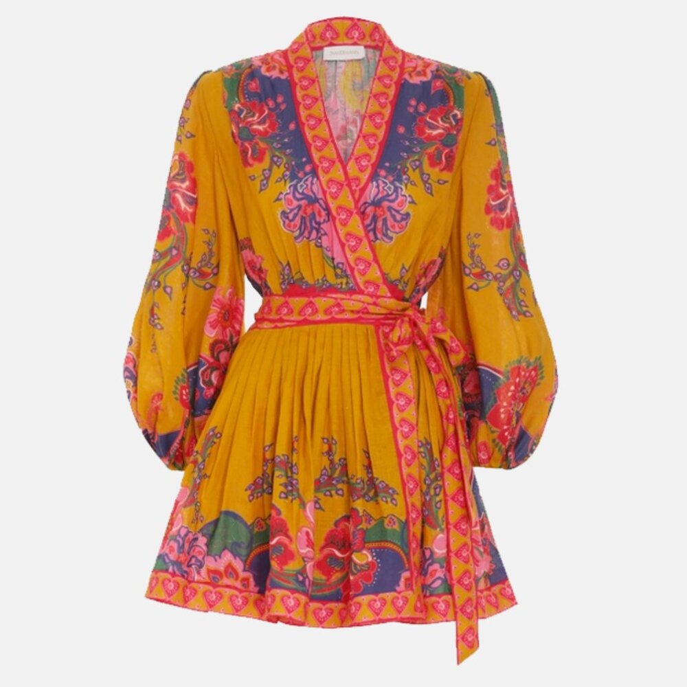 Zimmermann wrap dress AU size 3 US size 8-10